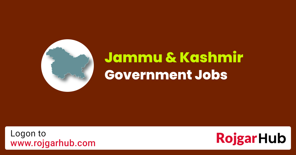 Latest government jobs in JK Free job alert Jammu & Kashmir 2022